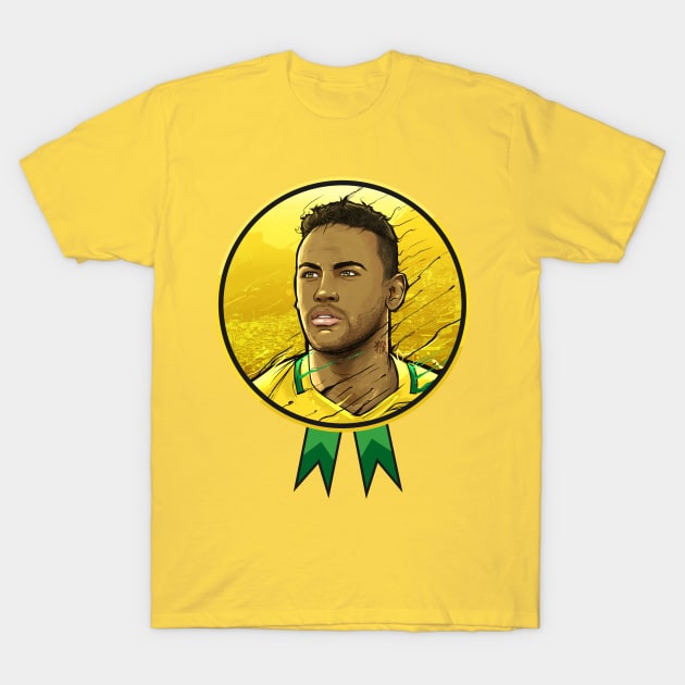 Brazilian Gold Rio Janeiro T-Shirt by akyanyme